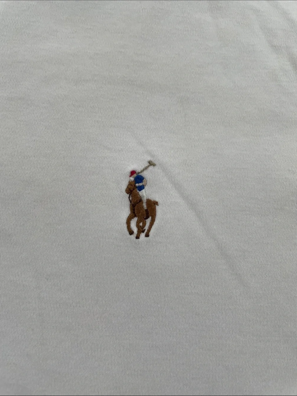Polo Ralph Lauren White Pima Soft Touch Polo Shirt XL Pony Logo Preppy